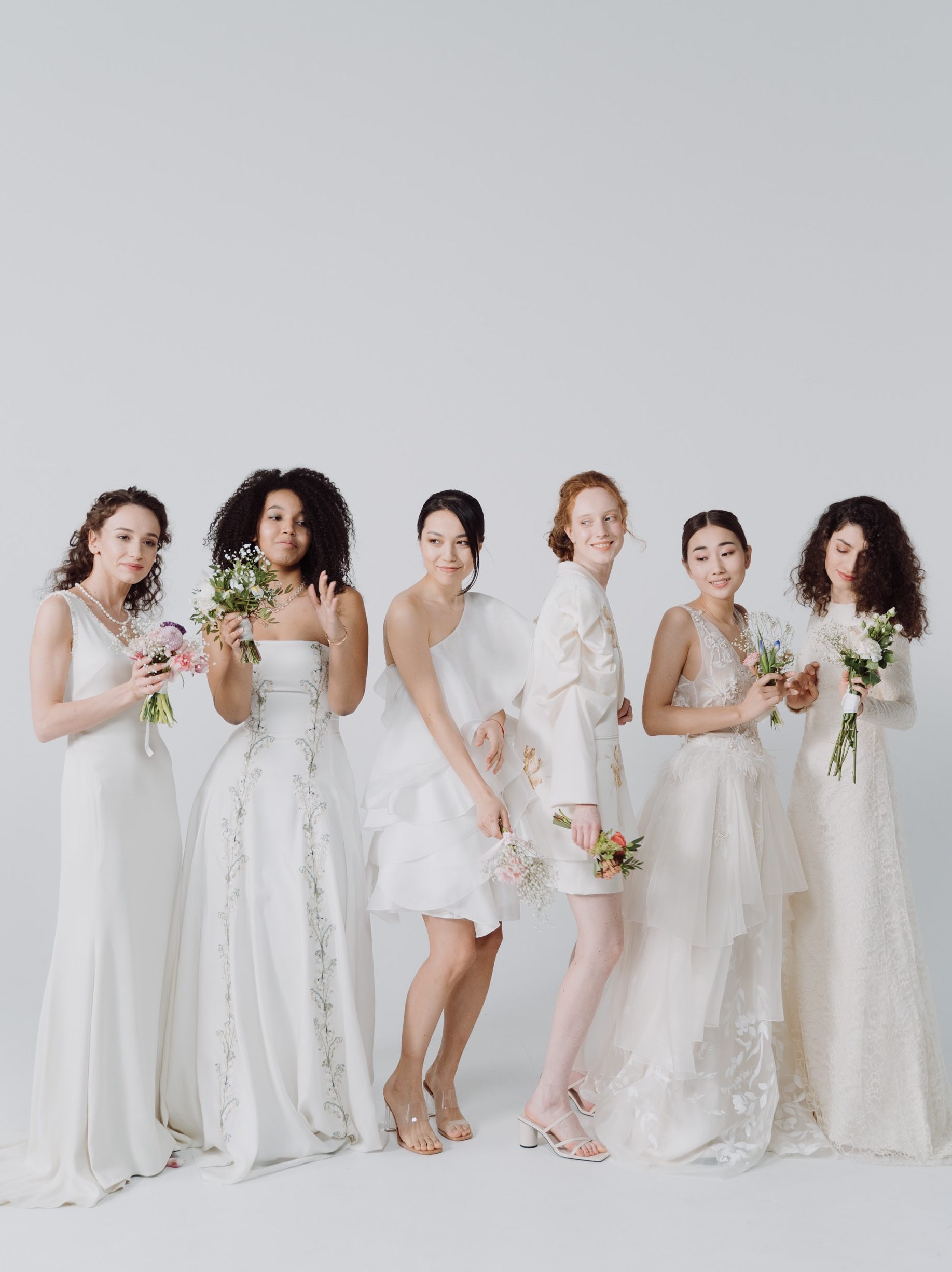 Robes de mariée de différents styles